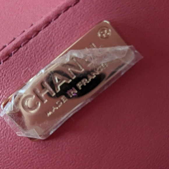 Chanel boy bag exotic python skin pink color ( collector piece) - Picture 9 of 11